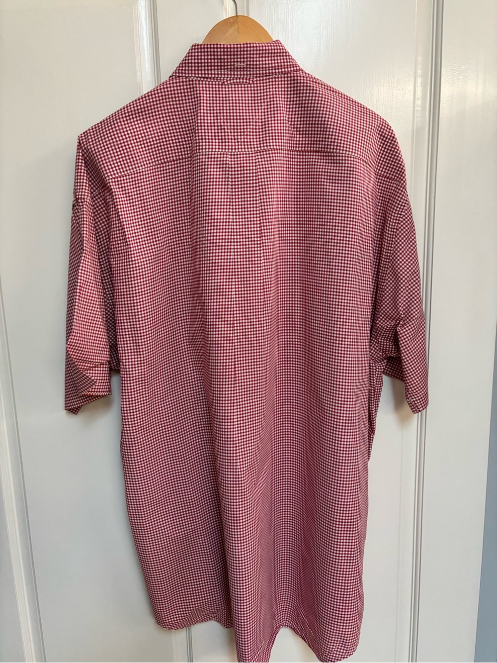 Tommy Hilfiger Short Sleeve Red Check Shirt XXL - Picture 3 of 4